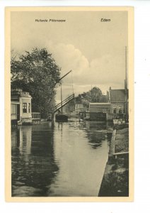 Netherlands - Edam. Picturesque Canal Scene