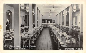 Beaumont General Hospital Real Photo - El Paso, Texas TX  