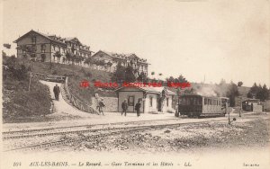 France, Aix-Les-Bains, Le Revard, Gare Terminus, Railroad Station