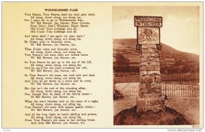 Widdecombe-in-th-Moor Fair Poem, Devon, England, United Kingdom, 00-10s