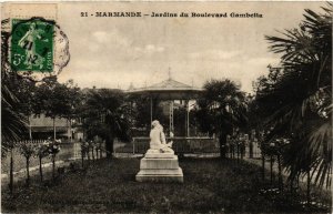 CPA MARMANDE - Jardin du Boulevard Gambetta (292223)