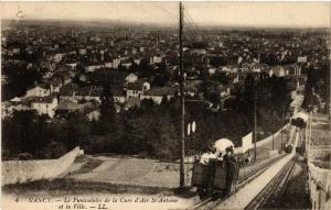 CPA NANCY - Le Funiculaire de la Cure d'Air St-Antoine et la Ville (484009)