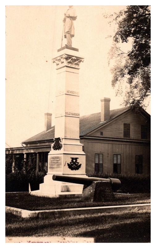 Connecticut   Brooklyn , Civil War Monument  RPC    