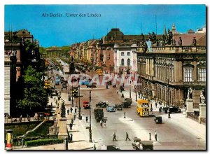 Postcard Modern Alt Berlin Unter den Linden