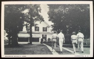 Vintage Postcard 1930-1945 Edgar B Gibbs Home, Clementon Lake Park, Clementon NJ