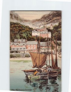 Postcard The Harbour Clovelly England
