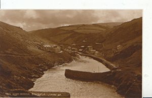 Cornwall Postcard - Inner Harbour - Boscastle - Ref 2613A