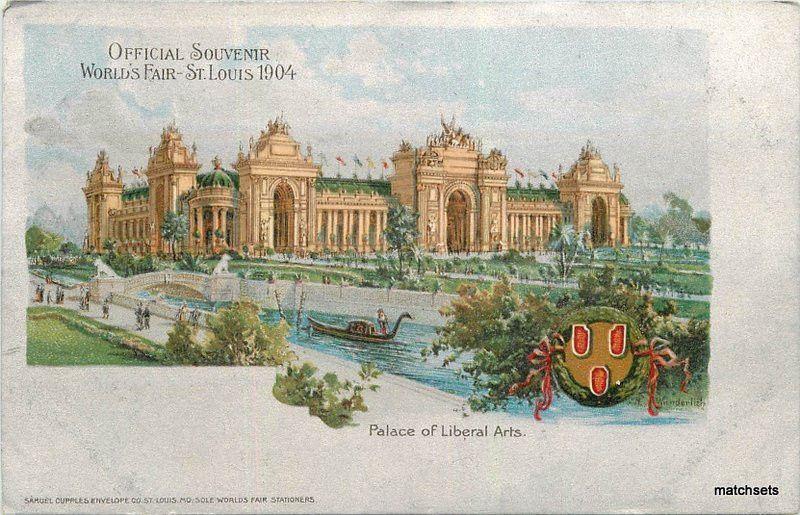 1904 Palace of Liberal Arts World's Fair ST LOUIS MISSOURI Postcard 13038