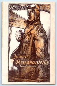 WWI German Pilot Postcard