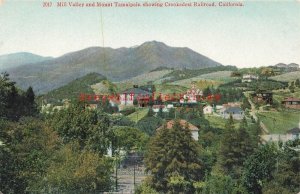 CA, Mill Valley, California, Mount Tamalpais, Crookedest Railroad