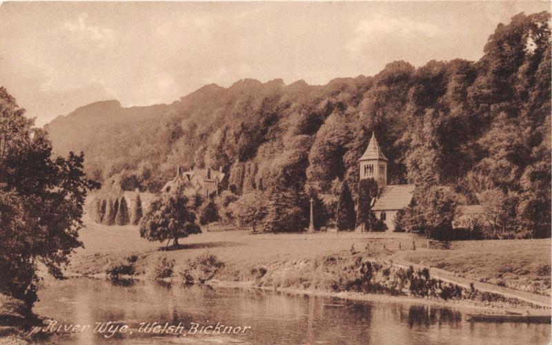 WELSH BICKNOR HEREFORDSHIRE UK RIVER WYE~FRITH #2445 PUBLISHED POSTCARD