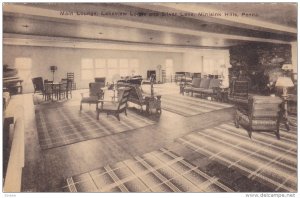 Main Lounge,  Lakeview Lodge and SIlver Lake,  Minisink Hills,   Wyoming,   P...