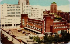 Gare Centrale Montreal Quebec QC Que Canadian Național Station Postcard H40