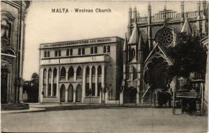 CPA MALTA-Weslvan Church (320302)