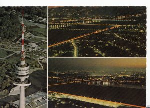 Austria Postcard - Wien Bei Nacht - Blick Vom Donauturm  A3221