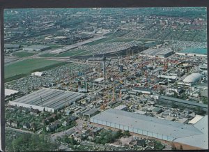 Germany Postcard - Aerial View of Hannover, Messe. Posted  RR4251