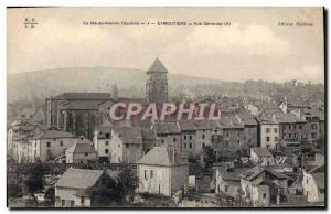 Old Postcard Eymoutiers Vue Generale