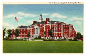 Postcard HOSPITAL SCENE Indianapolis Indiana IN AS6565