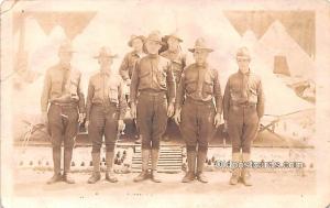 Military Men Military Real Photo Soldier Unused 