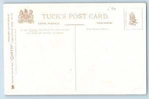 Gloucestershire England Postcard Gloucester Cathedral c1910 Oilette Tuck Art