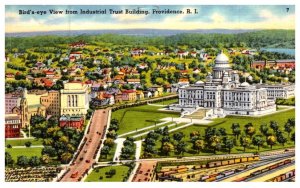 Rhode Island Providence , Aerial View from Industrial Trust