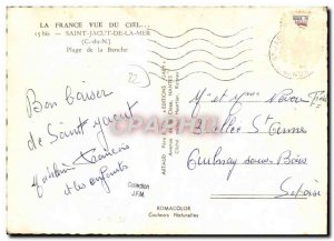 The Modern Postcard France Vue Du Ciel Saint-Jacut-de-la-Mer From the Beach B...