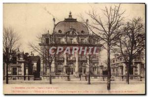 Old Postcard Bank Caisse d & # 39Epargne Troyes