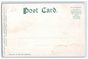 1905 White Mountains Exterior Lancaster New Hampshire Vintage Antique Postcard