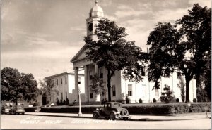 Real Photo Postcard Court House in Lexington, Missouri