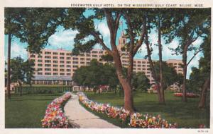 Mississippi Biloxi Edgewater Gulf Hotel Curteich