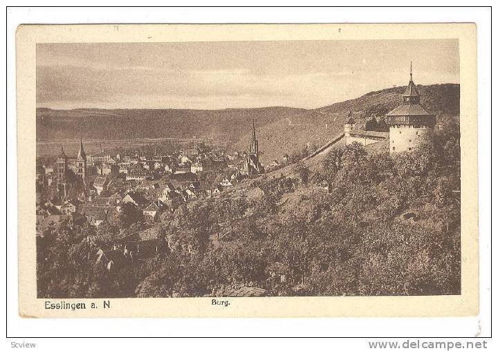 Burg, Esslingen A. N., (Baden-Wurttemberg), Germany, 1910-1920s