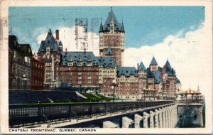 Postcard Canada Hotel - Chateau Frontenac, Quebec