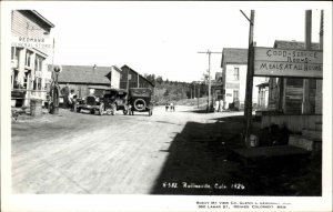 Rollinsville CO Redmans General Store 1926 REPRO RE-ISSUE Vintage Postcard