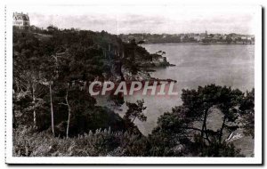 Old Postcard Dinard grade D Emeraude The Bards of the Rance