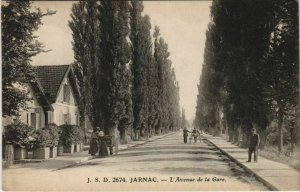 CPA Jarnac Avenue de la Gare FRANCE (1074173)