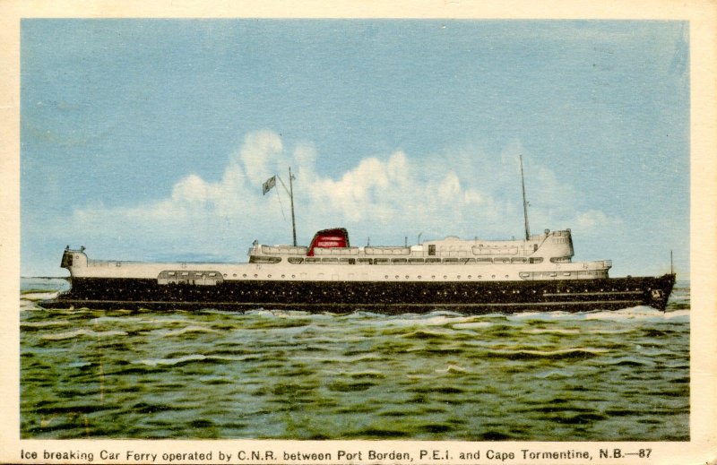 Canada - C.N.R. Car Ferry between Port Borden, PEI and Cape Tormentine, NB