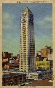 Foshay Tower - Minneapolis, Minnesota MN Postcard