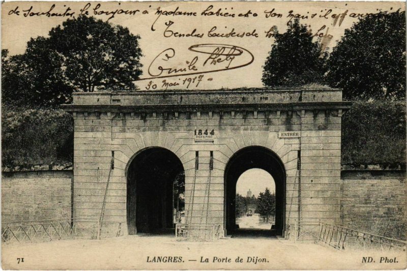 CPA LANGRES - La Porte de DIJON (995087)