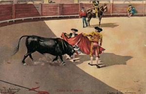 Spain Bullfighting - Capeo á la alimon 01.79