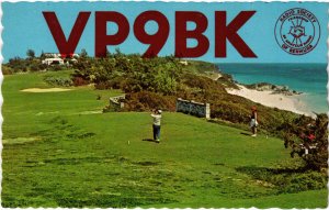 PC GOLF, BERMUDA, VIEW OF THE GOLF COURSE, Modern Postcard (b45465)