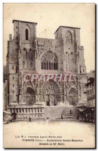 Vienna Old Postcard Cathedrale Saint Maurice