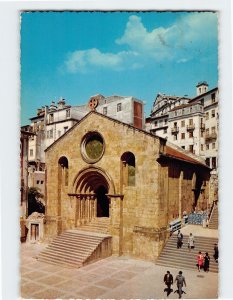 Postcard St. James' Church, Coimbra, Portugal