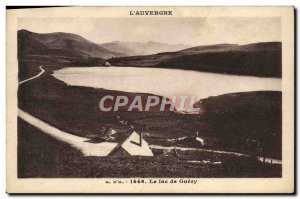 Old Postcard L & # 39Auvergne Lac De Guery