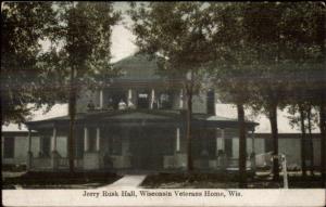 Wisconsin Veterans Home Jerry Rusk Hall c1910 Postcard