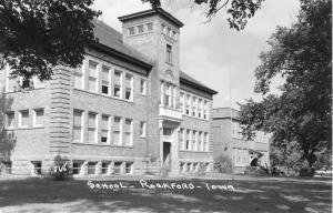 Rockford Iowa School Real Photo Antique Postcard K99450