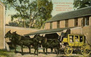 RI - Centredale, Greenville & Harmony. Stage Coach