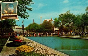 1964-65 New York World's Fair Pool Of Relections and The Court Of Peace