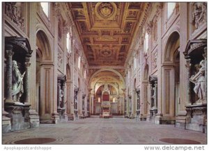 Italy Roma Rome Basilica di SanGiovanni in Laterano Interno