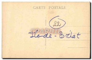 Old Postcard Ile de Brehat The Cross Crech Guen