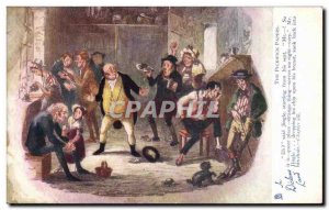 Humor - Illustration - England - England - The Pickwick Papers - Old Postcard